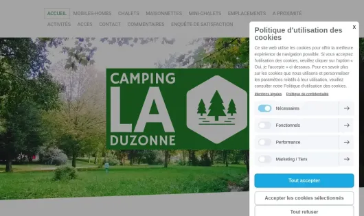 CAMPING MUNICIPAL LA DUZONNE