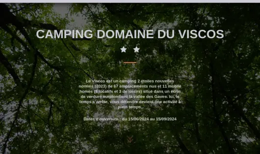 CAMPING DOMAINE DU VISCOS