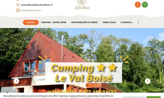 CAMPING LE VAL BOISÉ