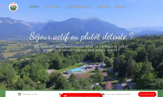 CAMPING LE BALCON DE CHARTREUSE