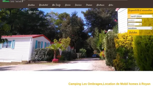 CAMPING LES OMBRAGES