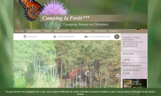 CAMPING LA FORÊT