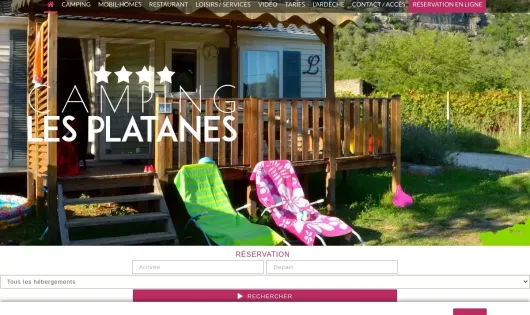 CAMPING LES PLATANES