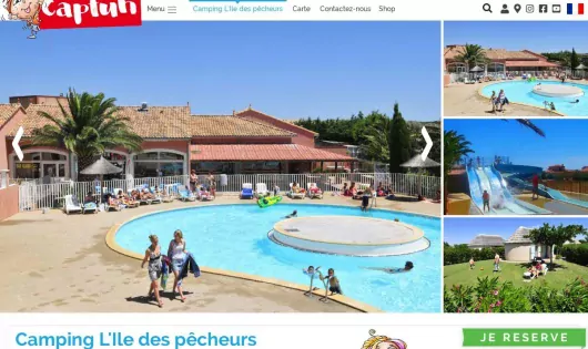 CAMPING CAPFUN L'ILE DES PÊCHEURS