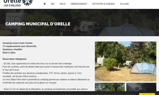 CAMPING CARAVANEIGE MUNICIPAL D'ORELLE