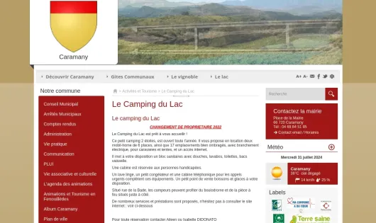 CAMPING DU LAC