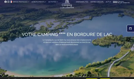 CAMPING LAC DE SAINT CYR