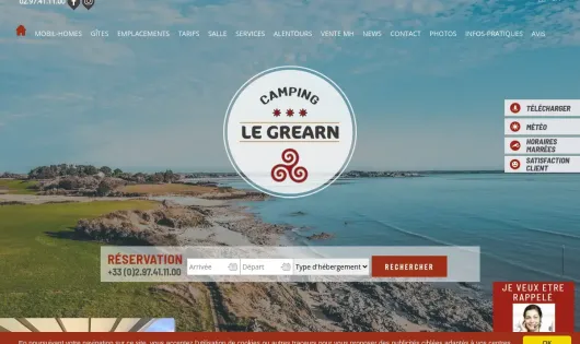 CAMPING LE GRÉARN