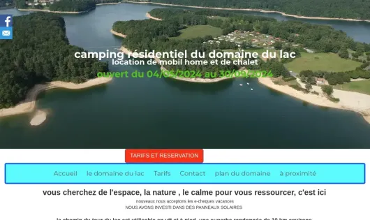 CAMPING LE DOMAINE DU LAC