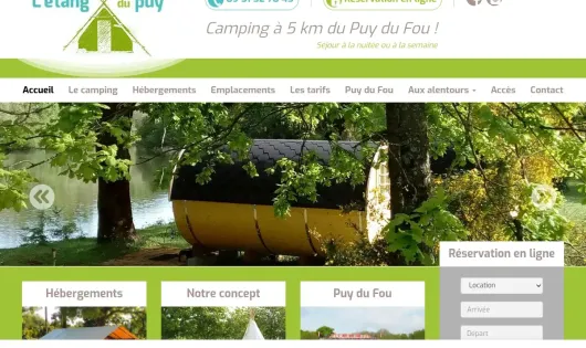 CAMPING L'ÉTANG DU PUY