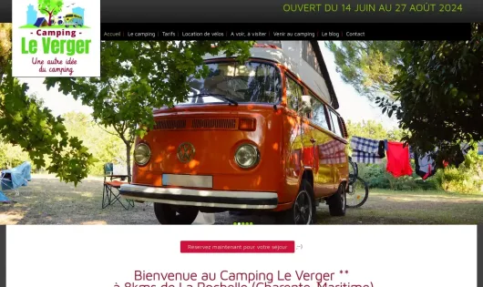 AIRE NATURELLE DE CAMPING LE VERGER