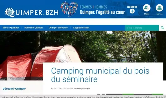 CAMPING MUNICIPAL DU BOIS DU SEMINAIRE