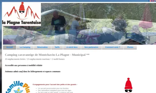 CAMPING CARAVANEIGE DE MONTCHAVIN