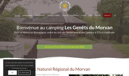 CAMPING LES GENÊTS DU MORVAN