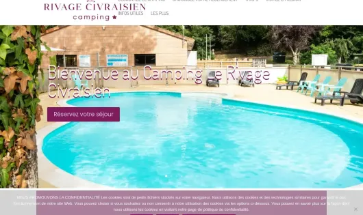 CAMPING LE RIVAGE CIVRAISIEN