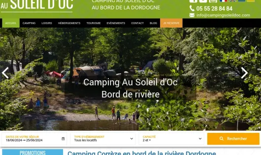 CAMPING AU SOLEIL D'OC