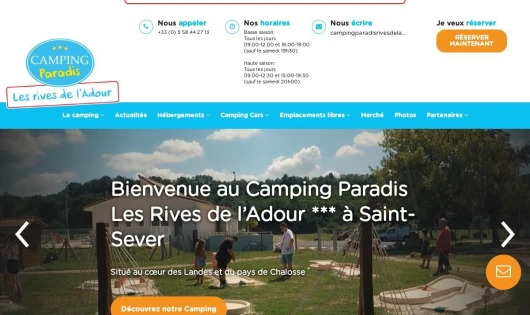 CAMPING LES RIVES DE L'ADOUR