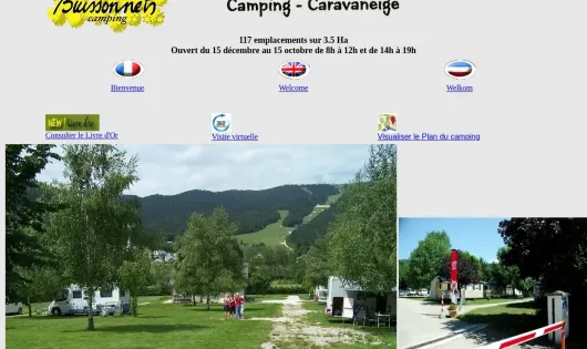 CAMPING CARAVANEIGE LES BUISSONNETS