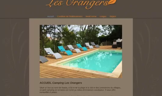 CAMPING LES ORANGERS