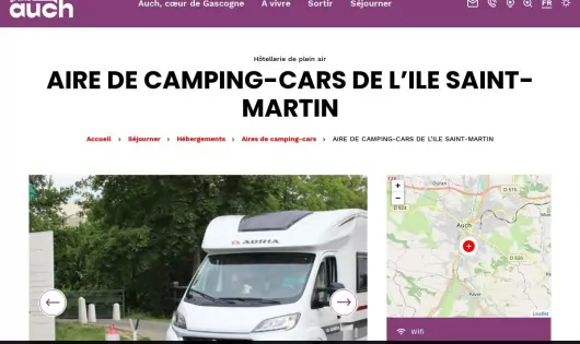 AIRE DE CAMPING-CARS DE L’ÎLE SAINT-MARTIN