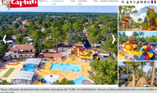 CAMPING CAPFUN SUD LAND