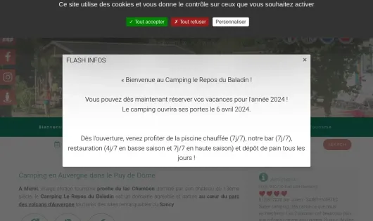 CAMPING LE REPOS DU BALADIN