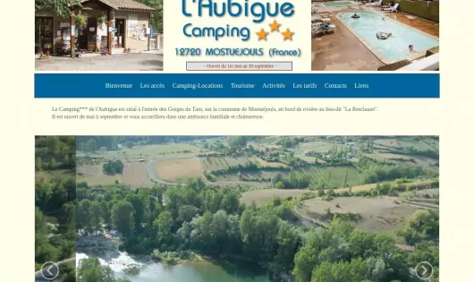 CAMPING DE L'AUBIGUE