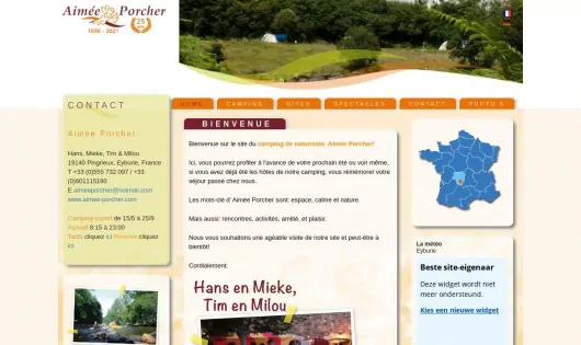 CAMPING AIMÉE PORCHER