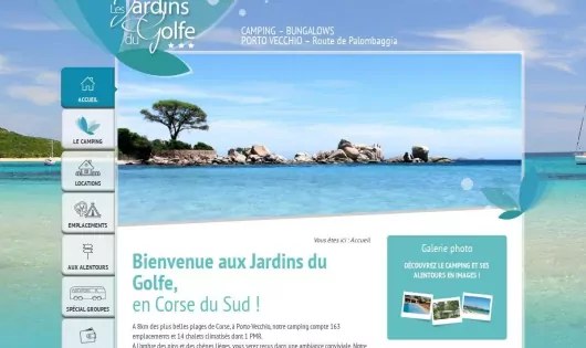 CAMPING LES JARDINS DU GOLFE