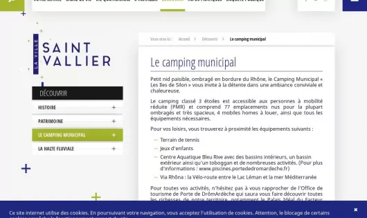 CAMPING MUNICIPAL LES ÎLES DE SILON