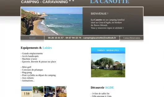 CAMPING LA CANOTTE