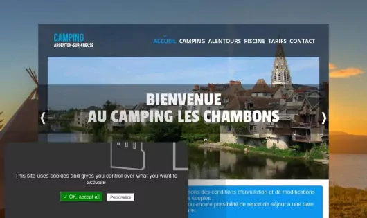 CAMPING LES CHAMBONS