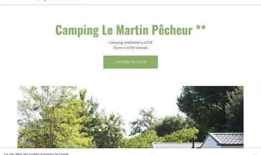 CAMPING LE MARTIN PÊCHEUR