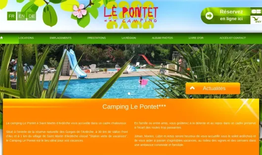 CAMPING LE PONTET