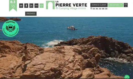 CAMPING LA PIERRE VERTE