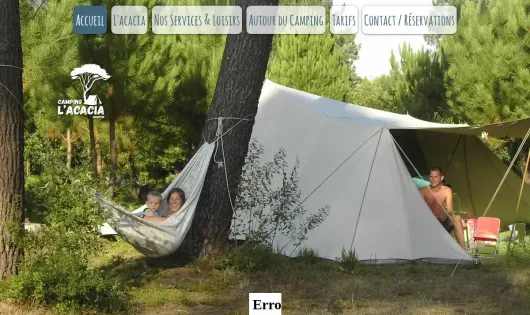 AIRE NATURELLE DE CAMPING L'ACACIA