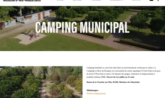 CAMPING MUNICIPAL LE BOIS DU BOUQUET