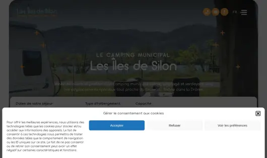CAMPING MUNICIPAL LES ÎLES DE SILON